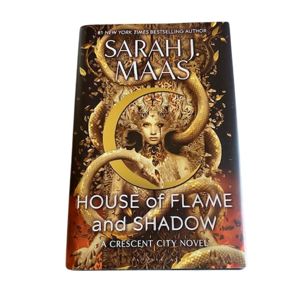 House of Flame and Shadow by Sarah J. Maas – Hardcover Book – Crescent City #3